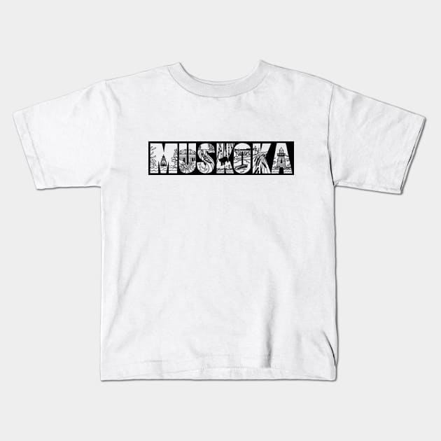 Muskoka Kids T-Shirt by David Dawson Studio